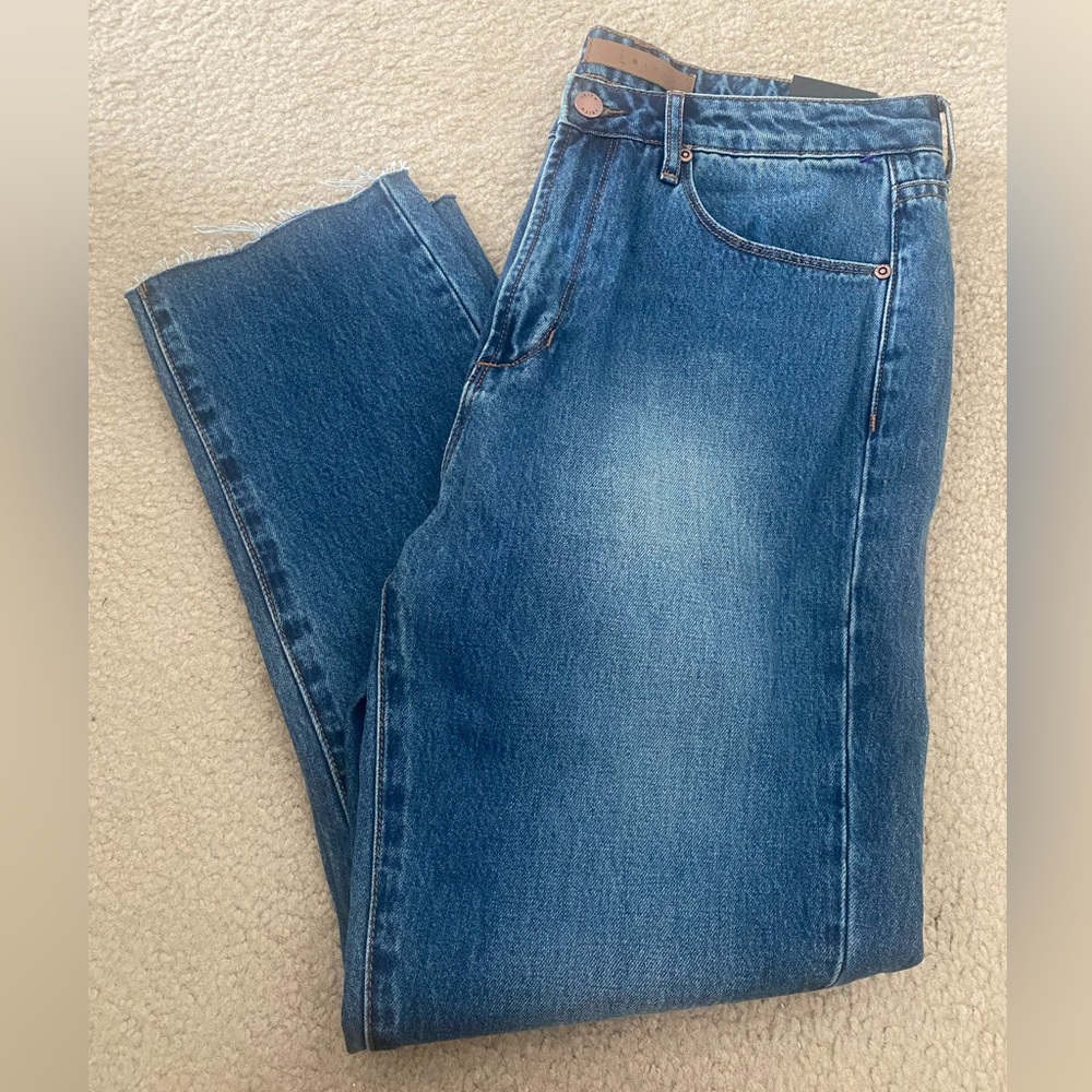 Leith (Nordstrom) NWT High Rise Straight jeans